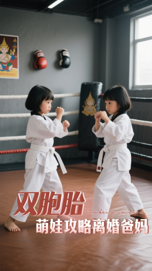双胞胎萌娃攻略离婚爸妈（42集）一口气看到热门短剧全集