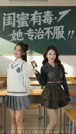 闺蜜有毒，她专治不服（60集）每天更新最火的短剧