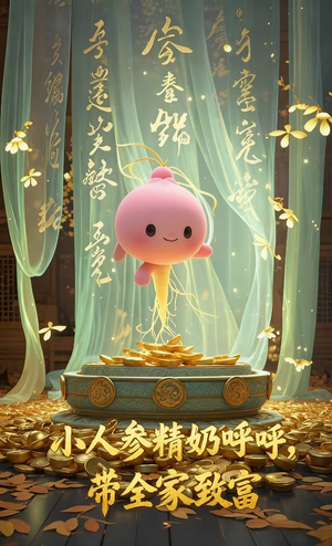 小人参精奶呼呼带全家暴富（58集）新番短剧计划好剧分享