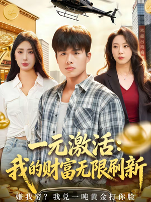 一元激活：我的财富无限刷新（80集）精彩的网络短剧