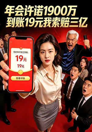 年会许诺1900万，到账19元我索赔三亿（75集）全集免费观看西瓜短剧